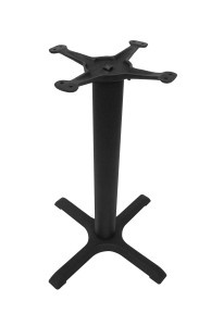 4-prong Black Cast Iron Table Base