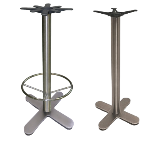 Stainless Steel 4 Prong Bar Height