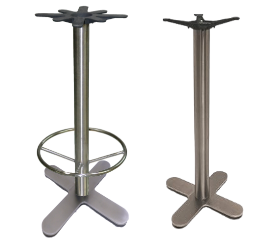 Stainless Steel 4 Prong Bar Height